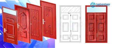 CỬA THÉP VÂN GỖ NGĂN CHÁY – LỰA CHỌN HOÀN HẢO NĂM 2021