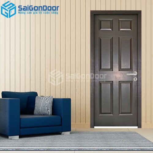 Cửa Gỗ HDF 6A-C14 2-HDF-SGD