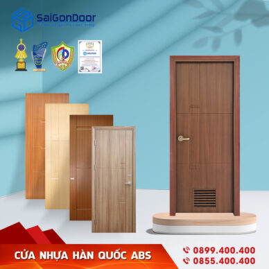 Báo giá cửa nhựa ABS HÀN QUỐC giá rẻ #TOP 1 chỉ từ [2.999.000đ/bộ]