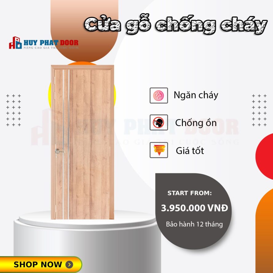BÁO GIÁ CỬA GỖ CHỐNG CHÁY HUYPHATDOOR – AN TOÀN, CHẤT LƯỢNG VÀ TIẾT KIỆM